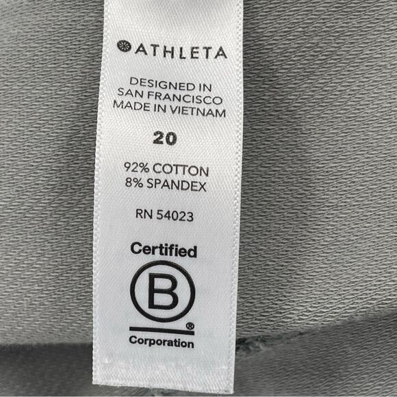 Athleta Farallon Printed Thick Jogger Spliced Majic Metropolis Grey  Size 20 - Picture 13 of 15